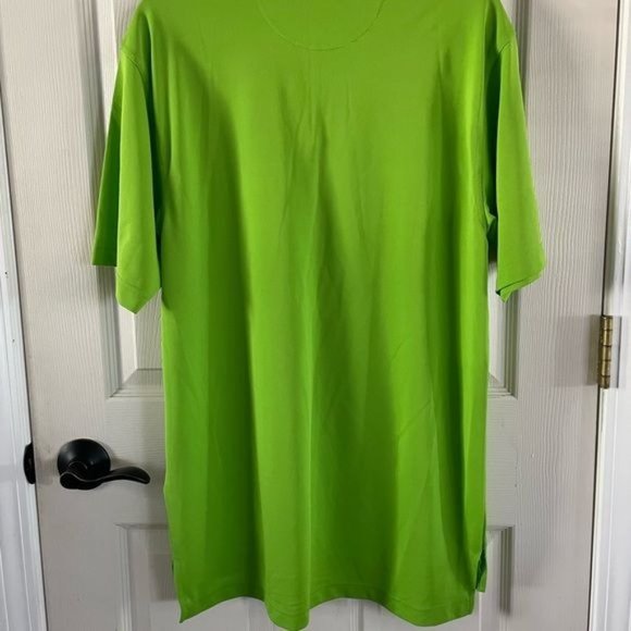Dunning Golf Lime Green Polo, Sz Large - Picture 10 of 15